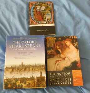 The Complete Works of Shakespeare, Norton Anthology of English Literature & The Lais of Marie de France